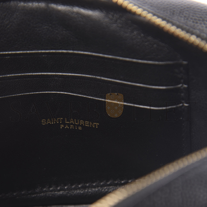 YSL LOU MINI BAG IN MATELASSÉ GRAIN DE POUDRE EMBOSSED LEATHER 6125791GF011000 (19*10.5*5cm)